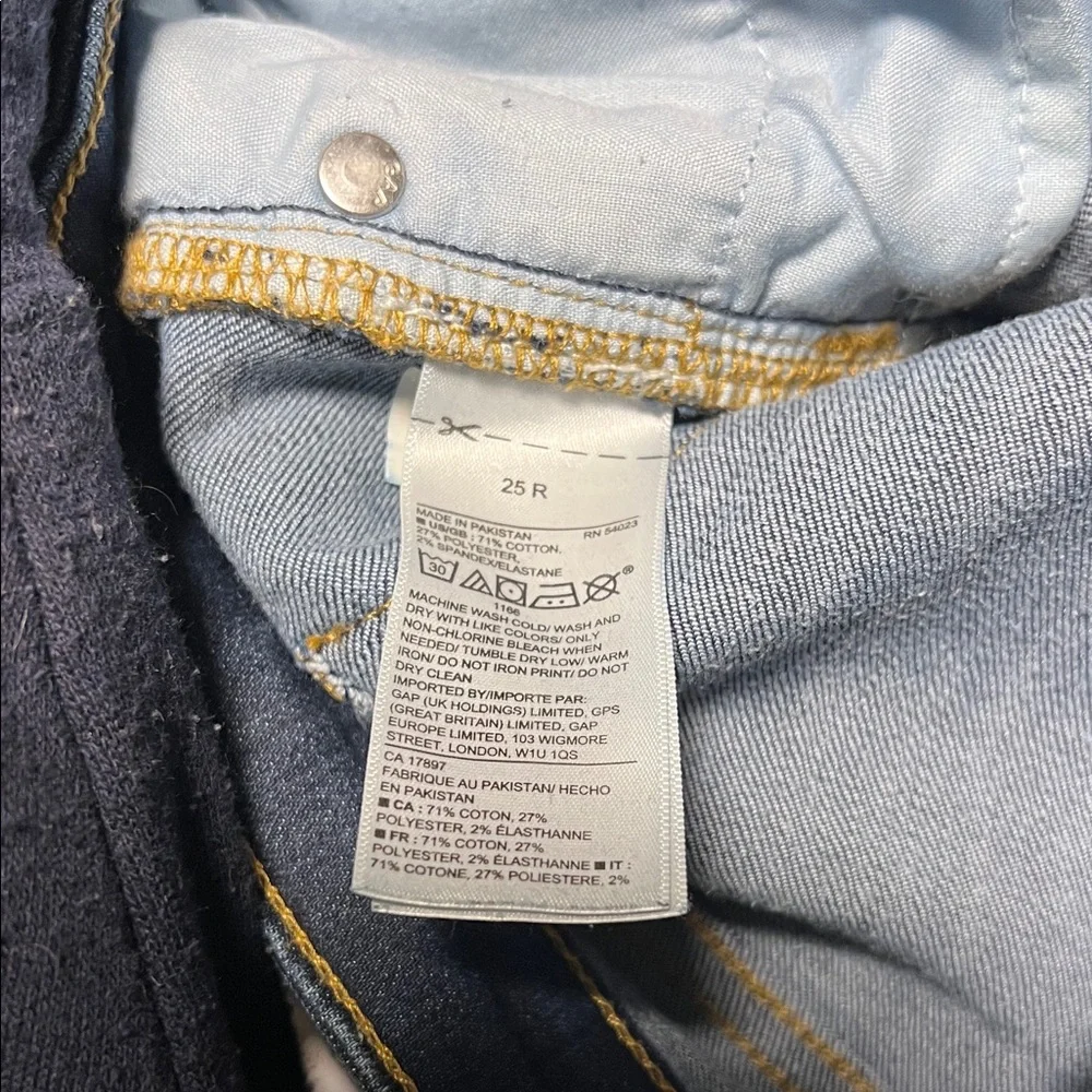 GAP Women's Dark Blue Skinny Jeans